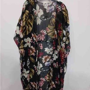 Walter Baker Tulum Tropical Print Caftan OS